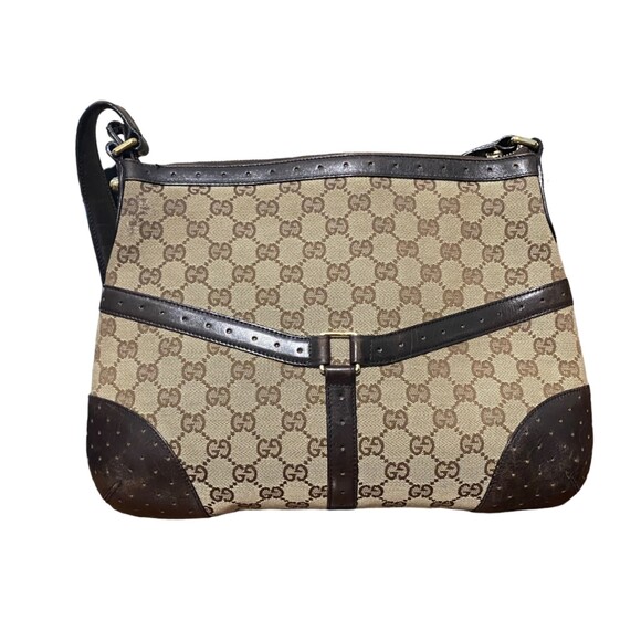 Gucci GG Vintage Authentic Sherry Line Shoulder Bag & Matching Wallet ***RARE*** - Picture 2 of 12